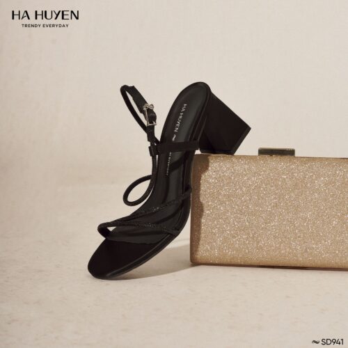 Sandals 2 dây đá 7cm - SD941 - Ảnh 7