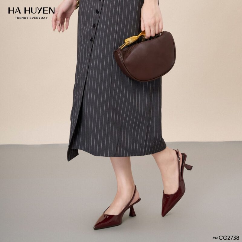 Cao gót da bóng 6cm - CG2738 - Ảnh 4