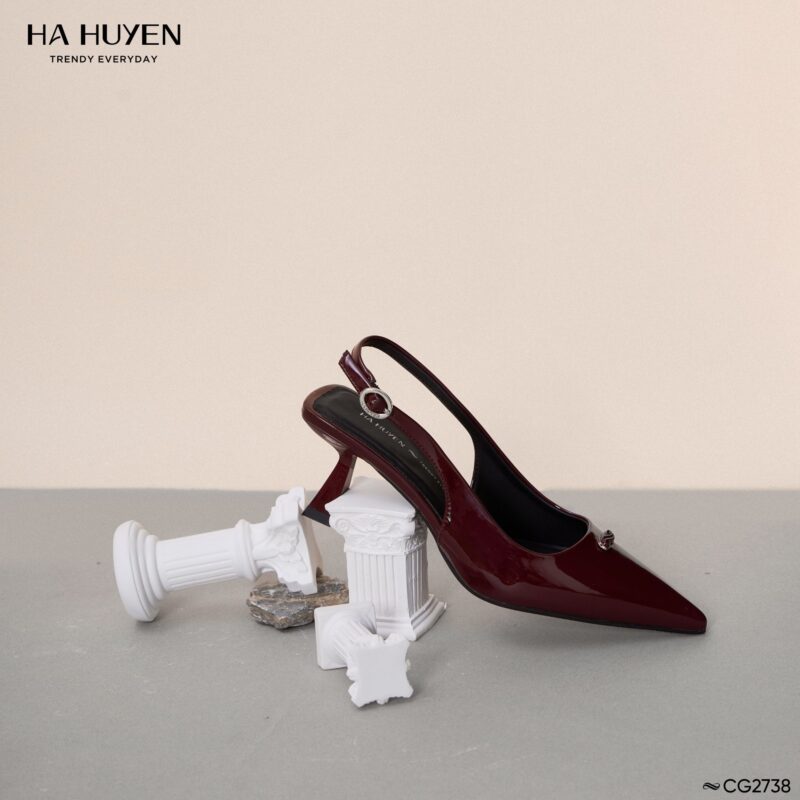 Cao gót da bóng 6cm - CG2738 - Ảnh 5