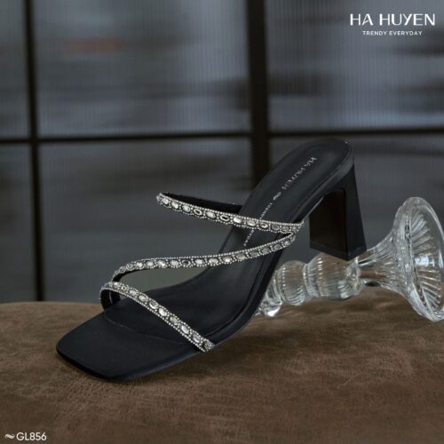 Guốc lê quai đá 6.5cm - GL856 - Ảnh 5